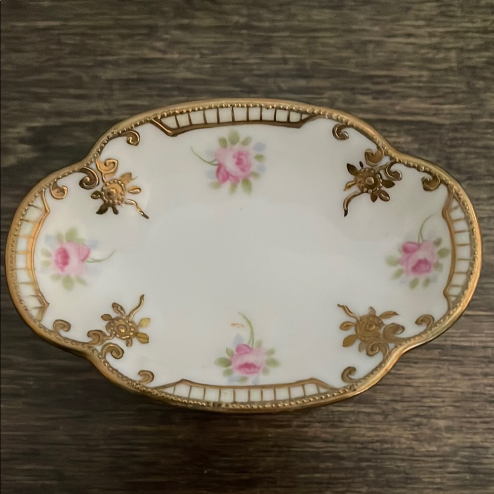 Set of 6 Nippon Porcelain Candy Dishes